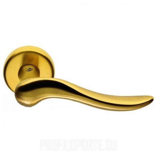 Ручка дверная Colombo PETER ID 11 R 1039 золото матовое