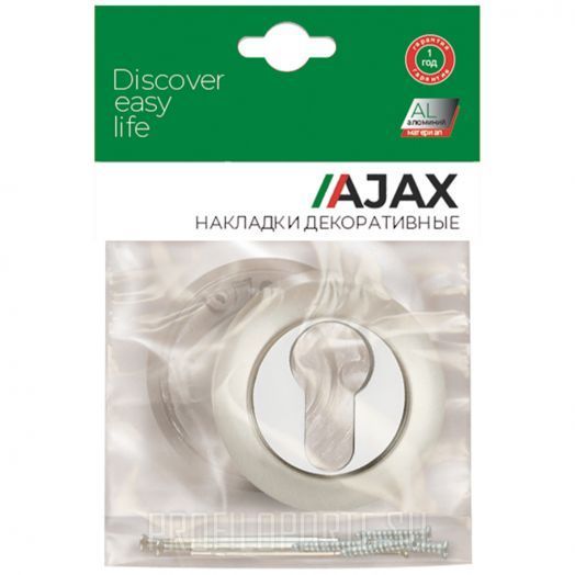 Накладка на цилиндр Ajax JK ET ABG-6 бронза зелёная