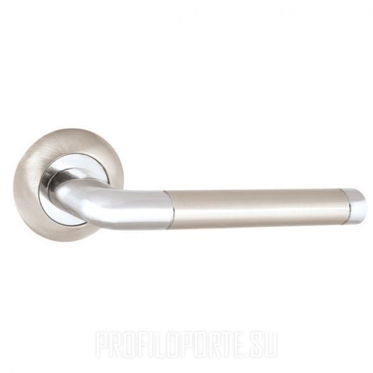 Ручка дверная Punto TL Rex SN, CP-3 никель матовый, хром
