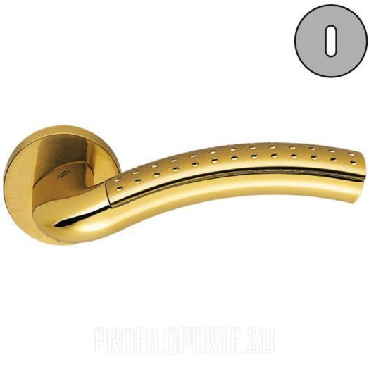 Ручка дверная Colombo MILLA LC 41 R 3334 латунь полированная, золото матовое